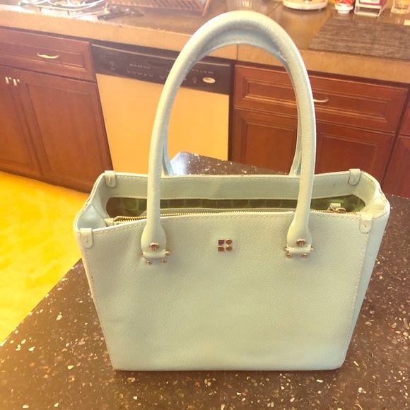 kate spade Handbags - Kate Spade EUC Wellesley Light Tiffany Blue Bag